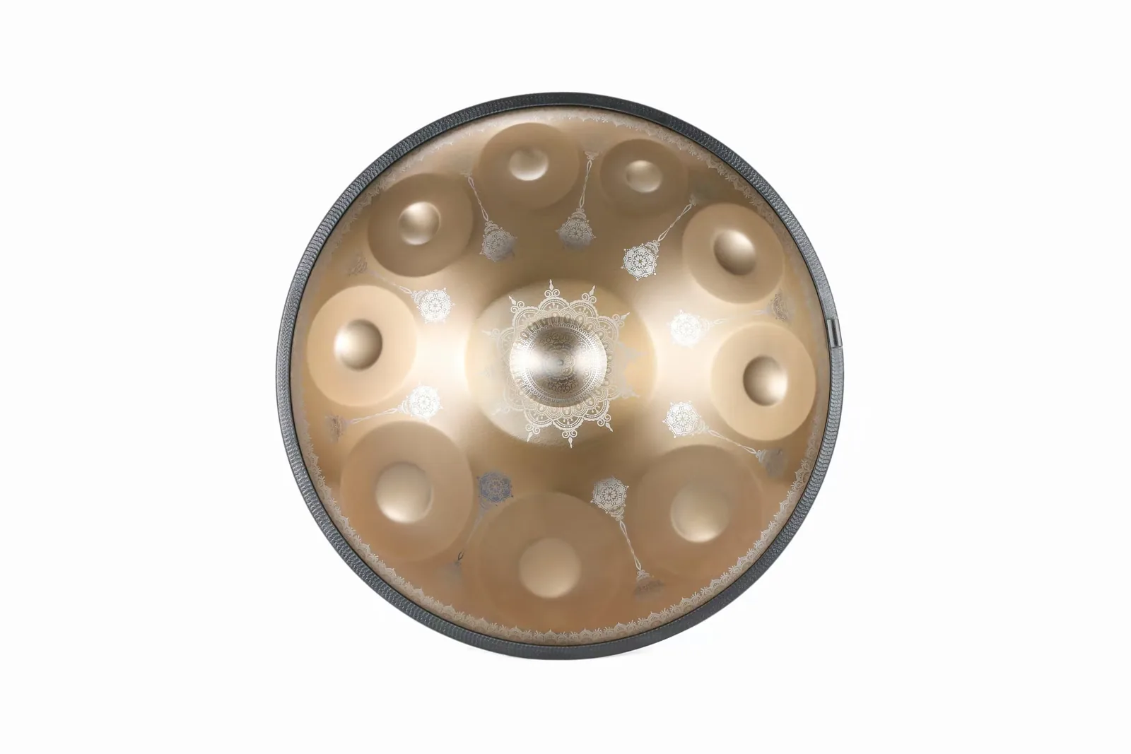 Handpan custom color and pattern craftsmanship reference