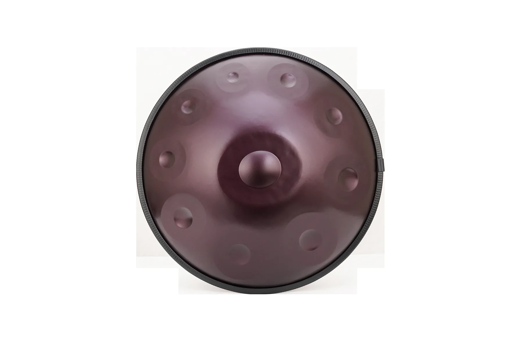 D Kurd 10 note handpan with purple finish for wholesale OEM order