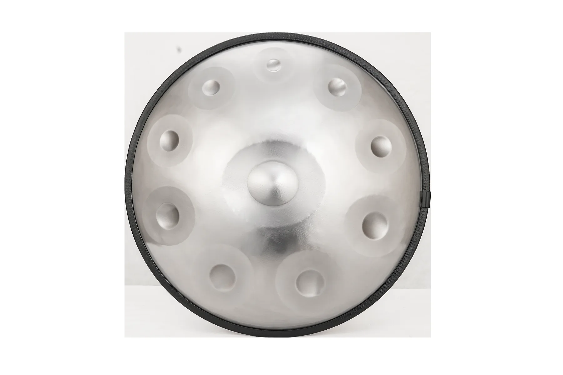 D Kurd 10 note handpan with silver finish for wholesale OEM order