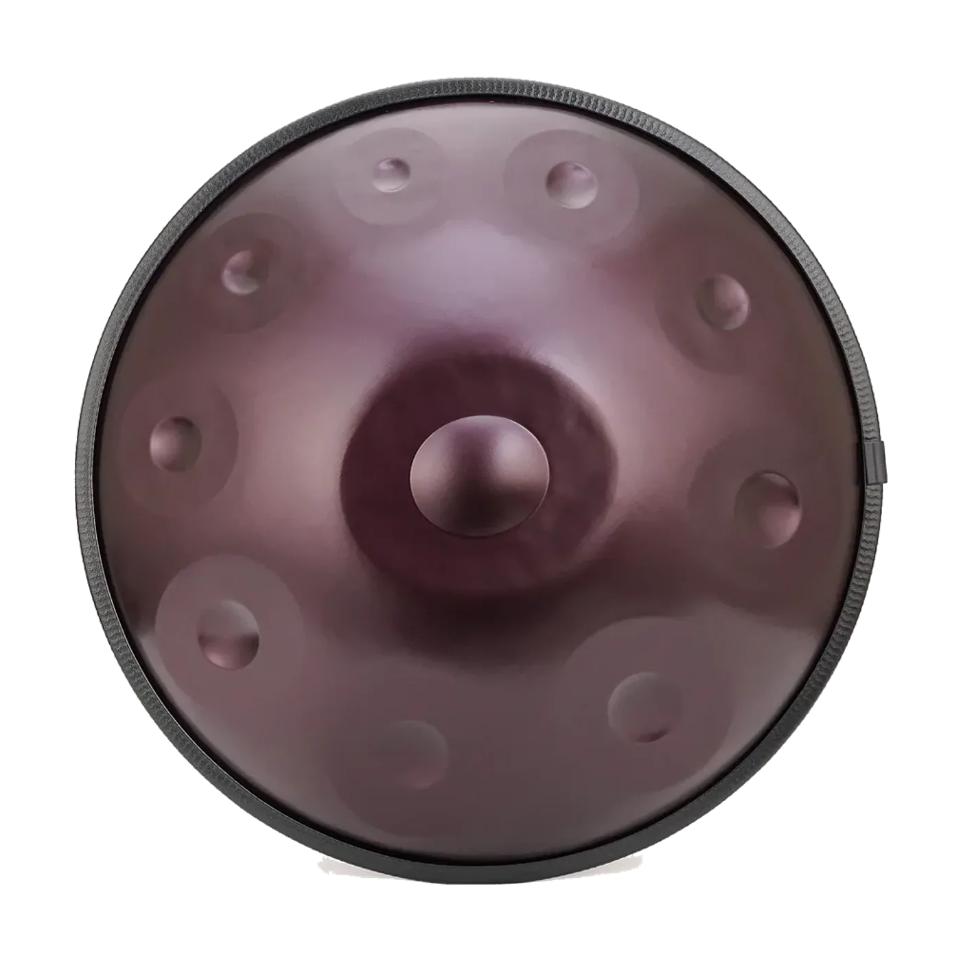 D Kurd 10 note handpan with purple finish for wholesale OEM order
