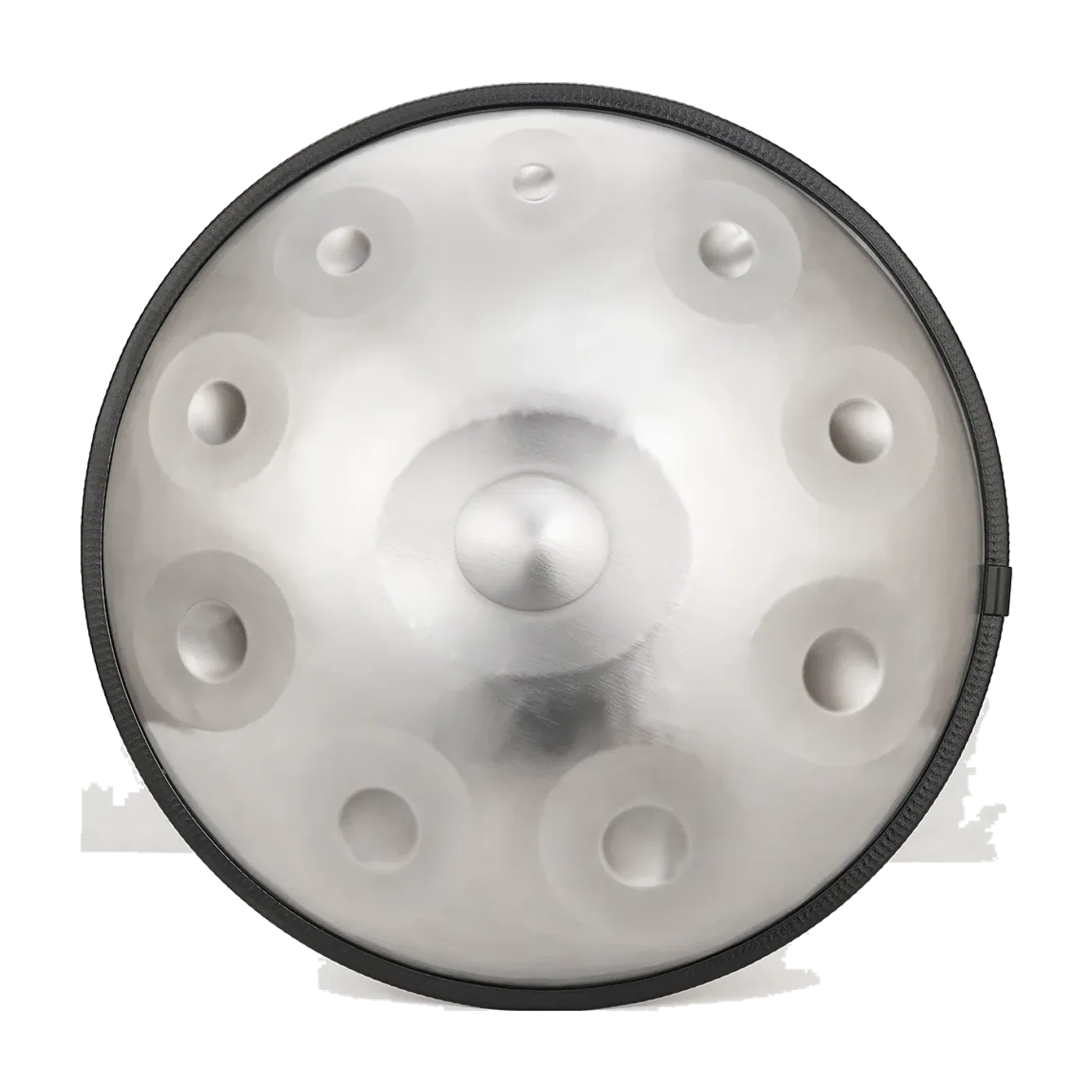 D Kurd 10 note handpan with silver finish for wholesale OEM order